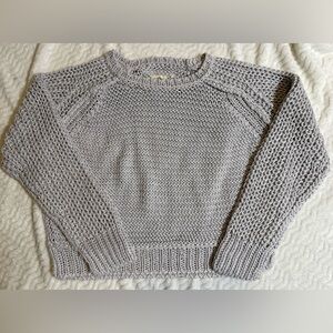 We The Free Light Gray Knit Sweater. Size Small. Y’all this is so amazing!🤩